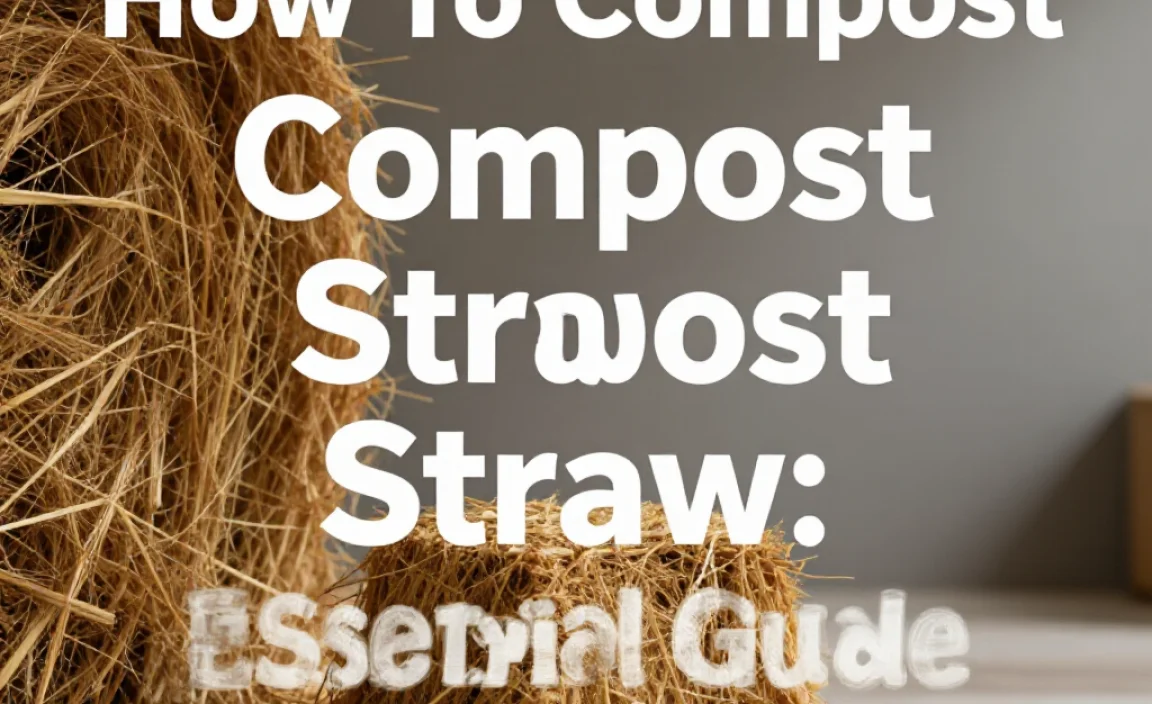 How To Compost Straw: Essential Guide