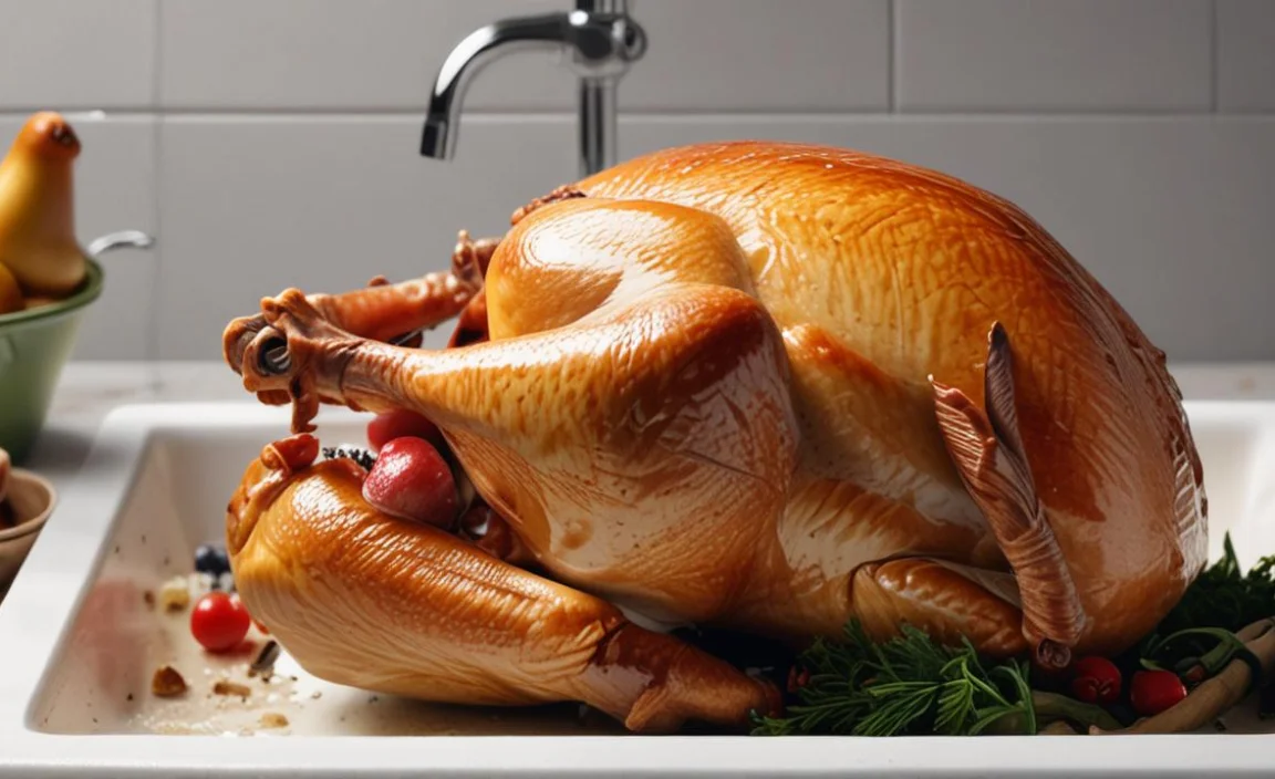 How To Defrost A Turkey In The Sink: Quick & Safe Tips