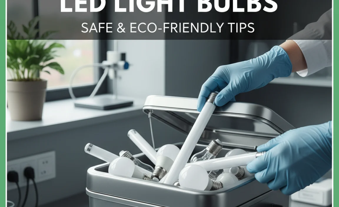 How To Dispose Of Led Light Bulbs: Safe & Eco-Friendly Tips