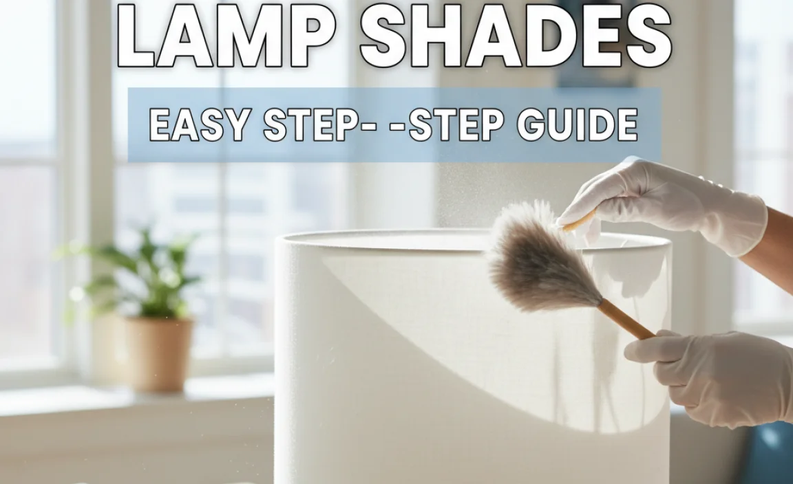 How To Dust Lamp Shades: Easy Step-By-Step Guide