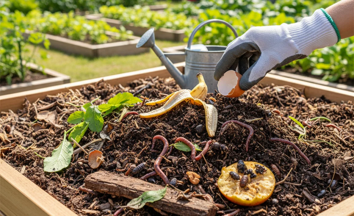 How to Encourage Your Compost Pile Pets