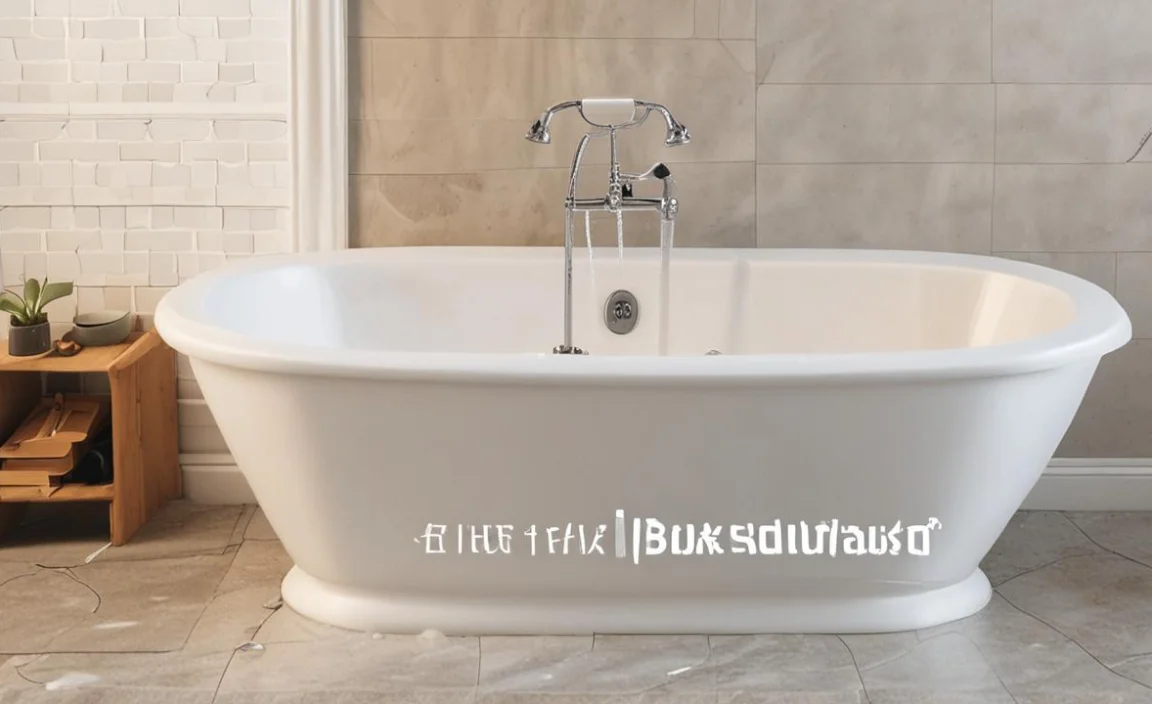 How To Fix A Crack In Bathtub: Simple Diy Solutions