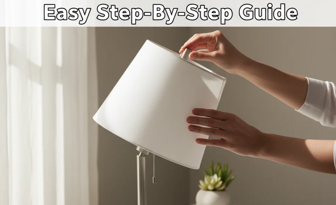 How To Fix A Wobbly Lamp Shade: Easy Step-By-Step Guide