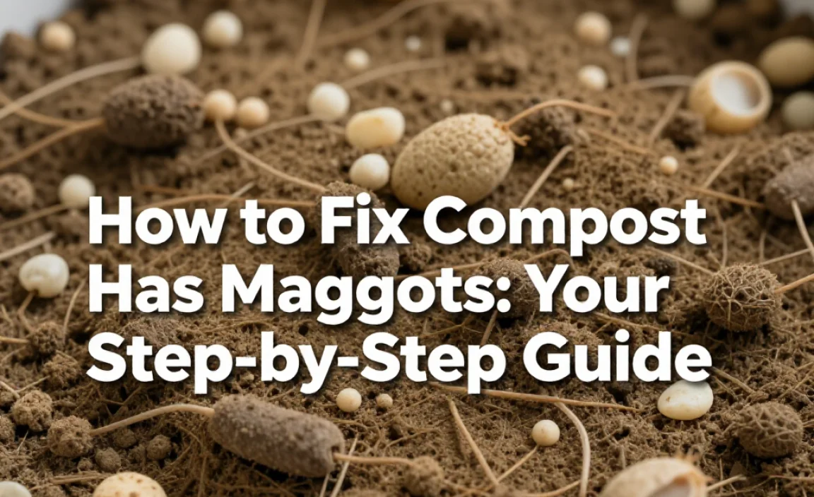 How to Fix Compost Has Maggots: Your Step-by-Step Guide