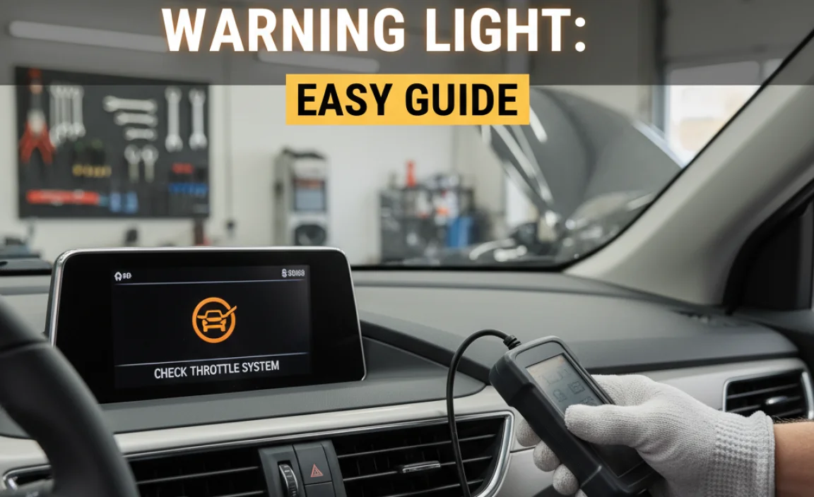How To Fix Throttle Control Warning Light: Easy Guide