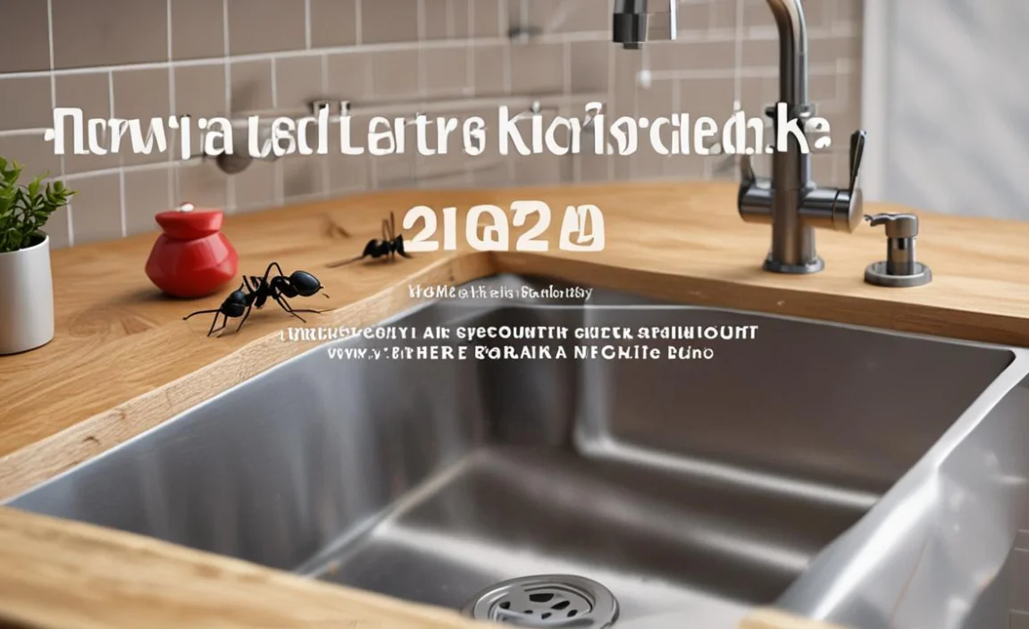 How to Get Rid of Ants in Kitchen Sink: Easy Guide