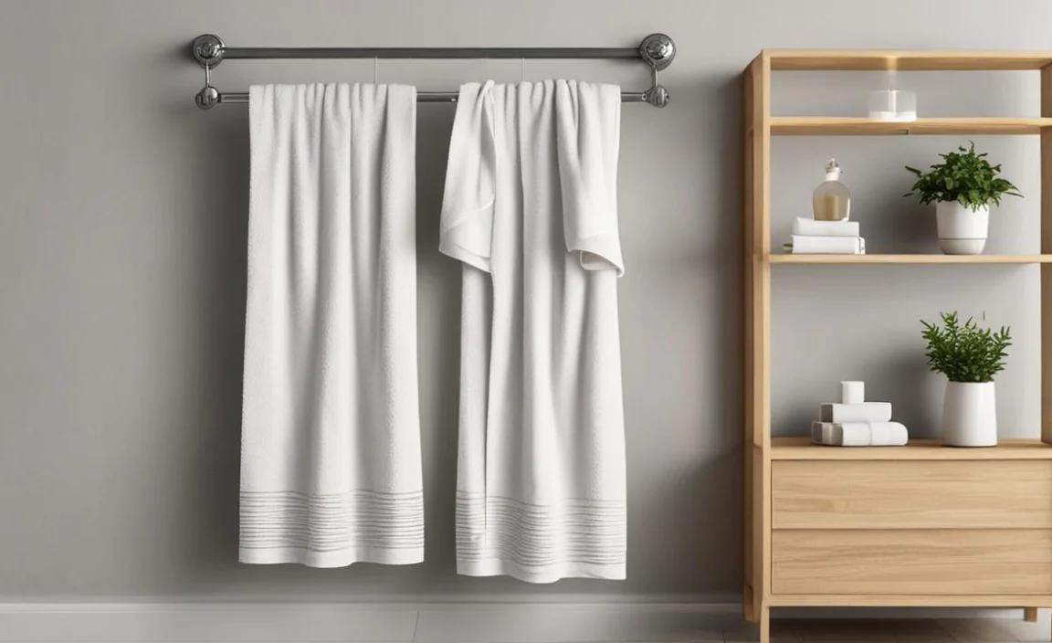 How To Hang Bathroom Towels: Simple Tips & Tricks