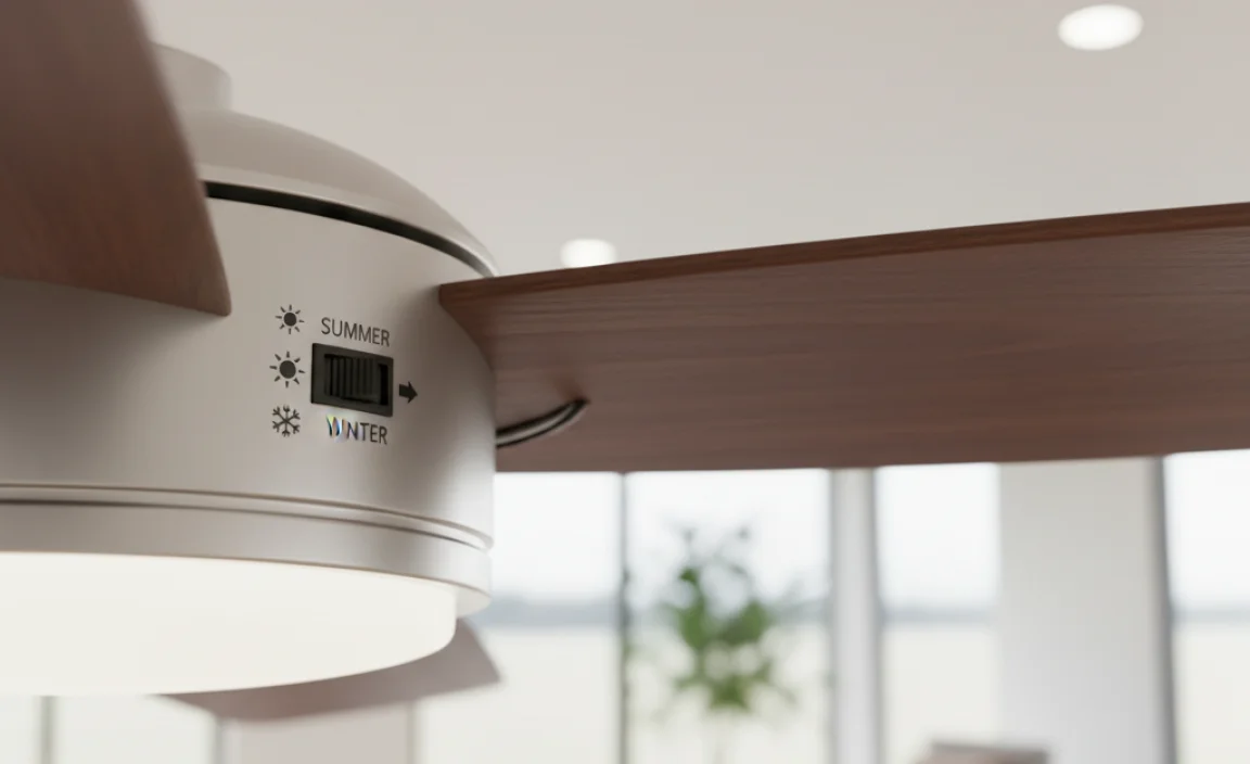 How to Identify if Your Ceiling Fan Has a Reverse Switch