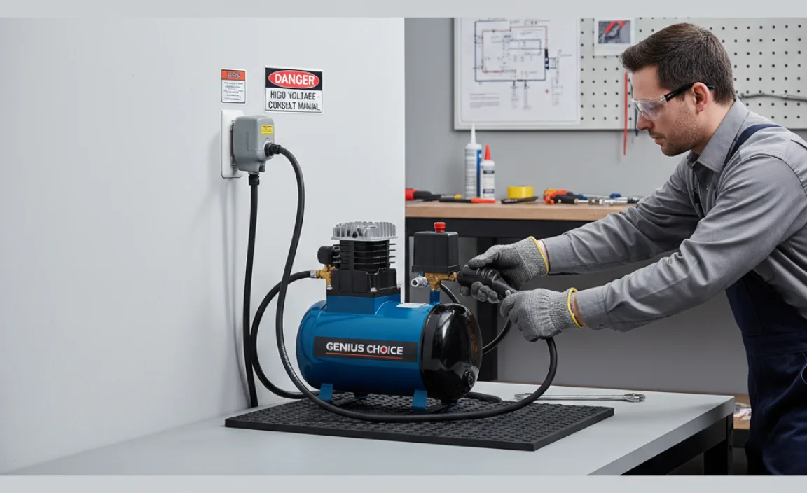 How to Install and Set Up Your New 240V Air Compressor Safely