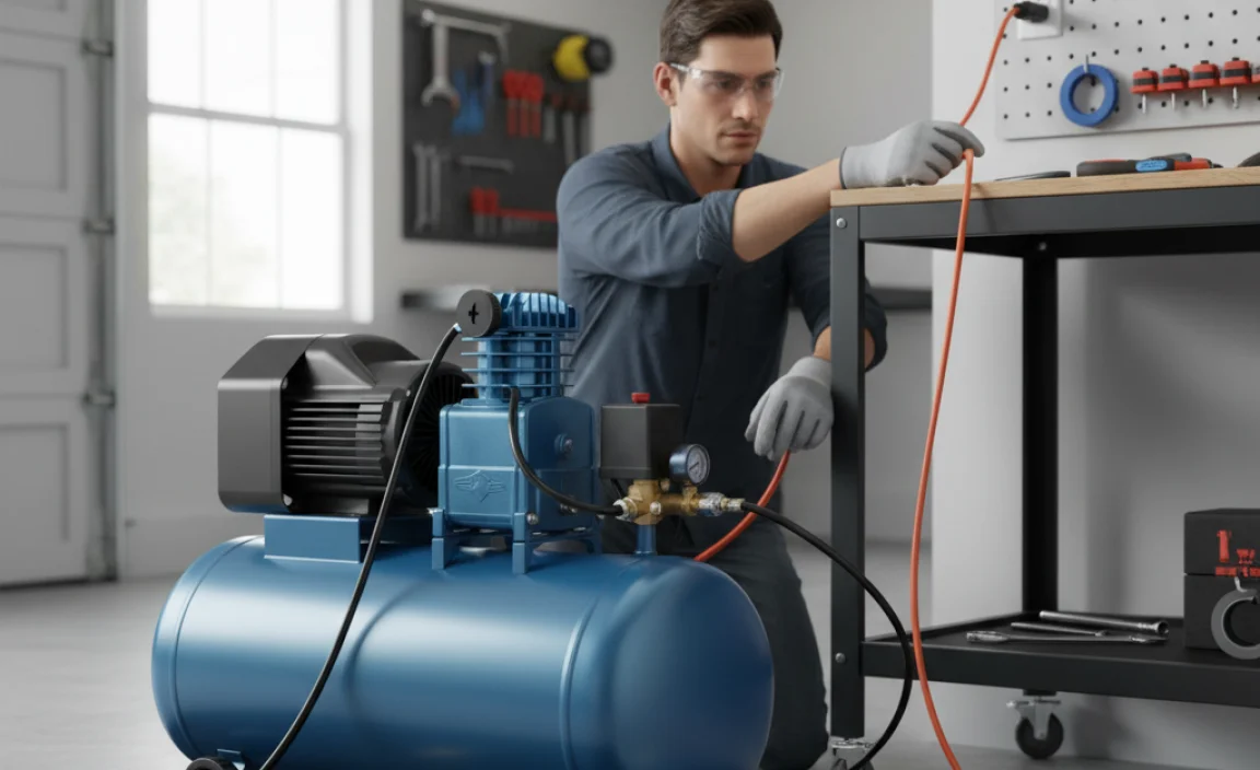 How to Install and Set Up Your New Compressor Safely