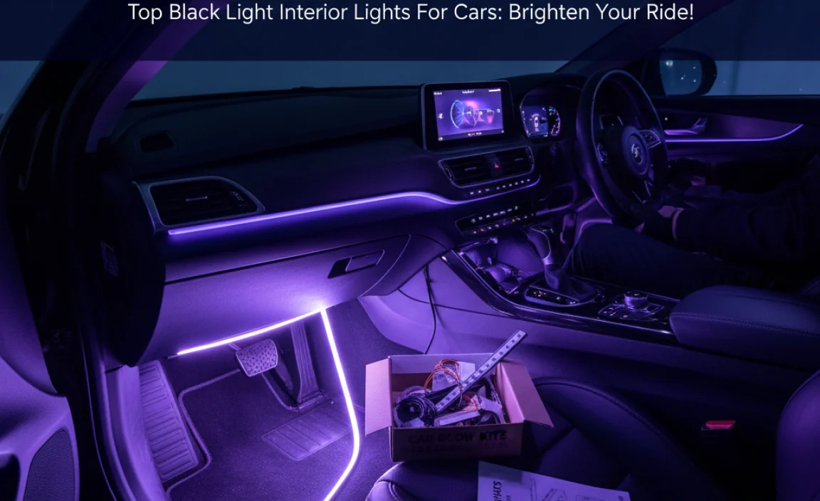 How to Install Black Light Interior Lights