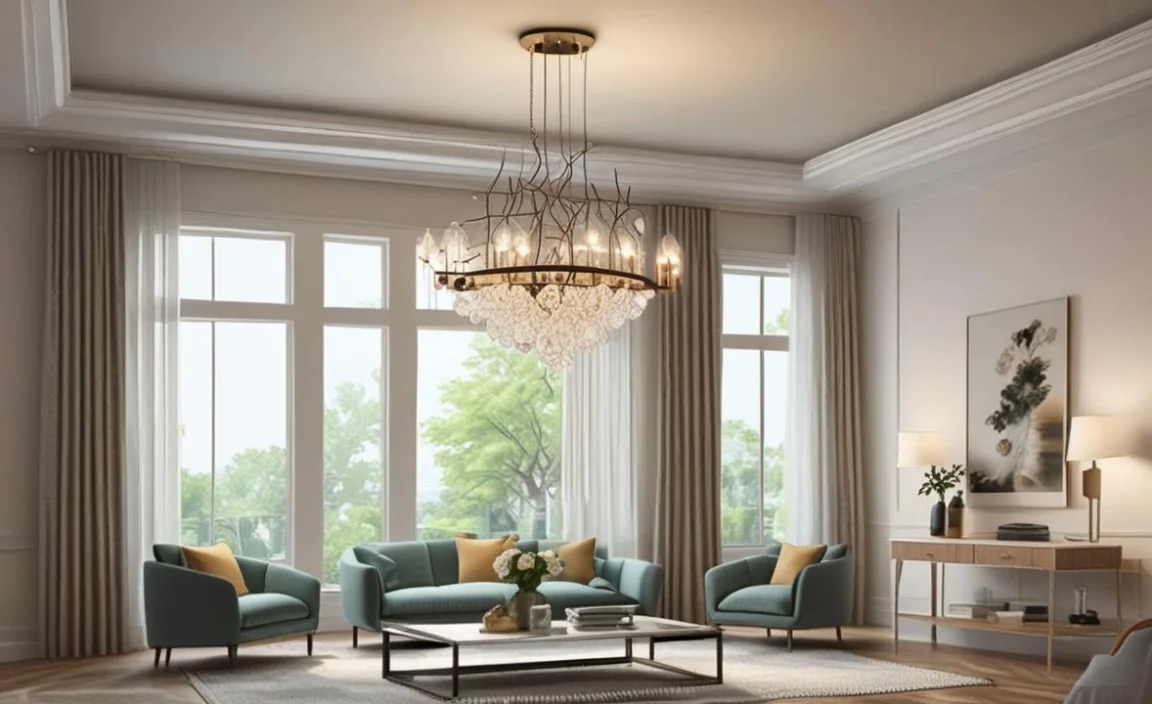How To Install Chandelier On High Ceiling: Step-By-Step Guide
