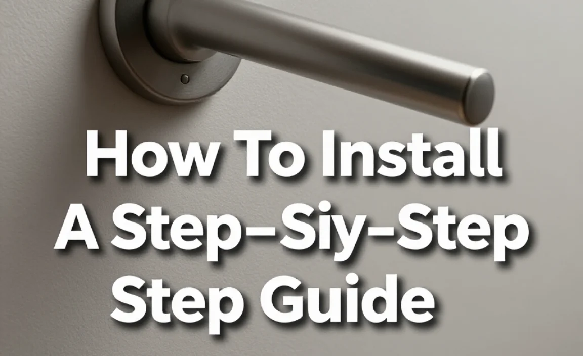 How To Install Grab Bars: A Step-By-Step Guide