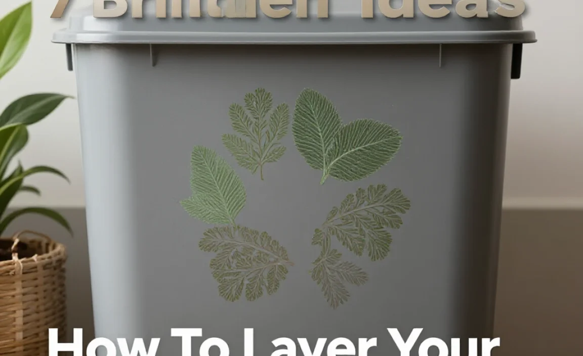 How To Layer Your Compost Bin