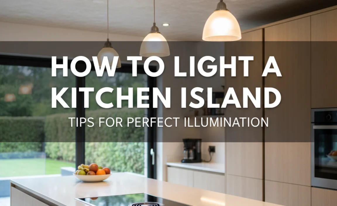 How To Light A Kitchen Island: Tips For Perfect Illumination