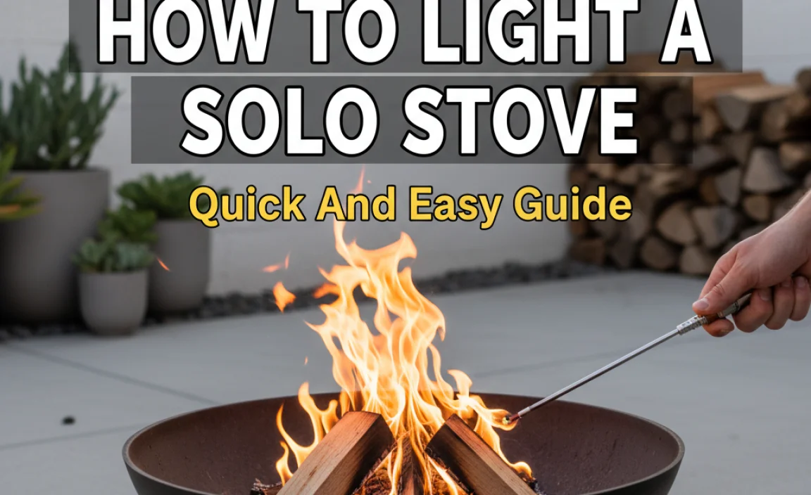 How To Light A Solo Stove: Quick And Easy Guide