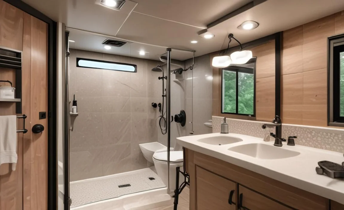 How to Maintain a Motorhome Shower?