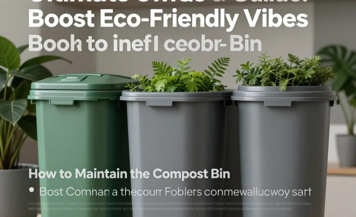 How to Maintain the Compost Bin
