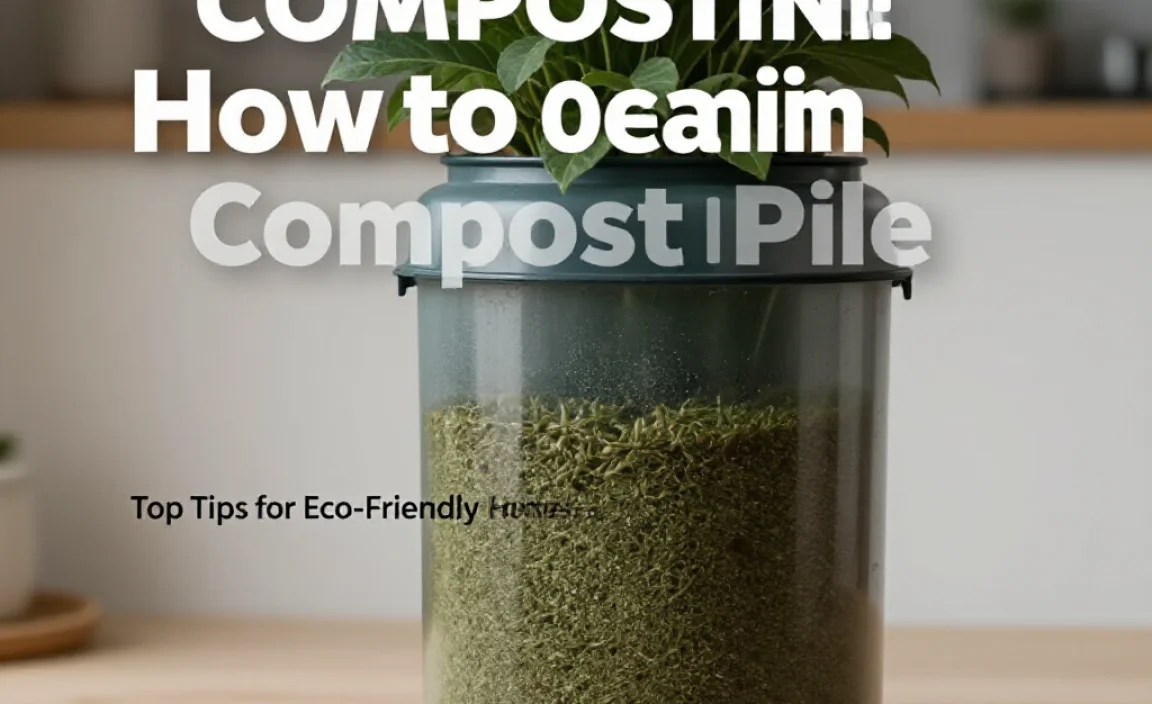How to Maintain Your Compost Pile