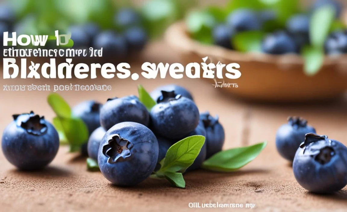 How To Make Blueberries Sweeter – Expert Tips And Techniques