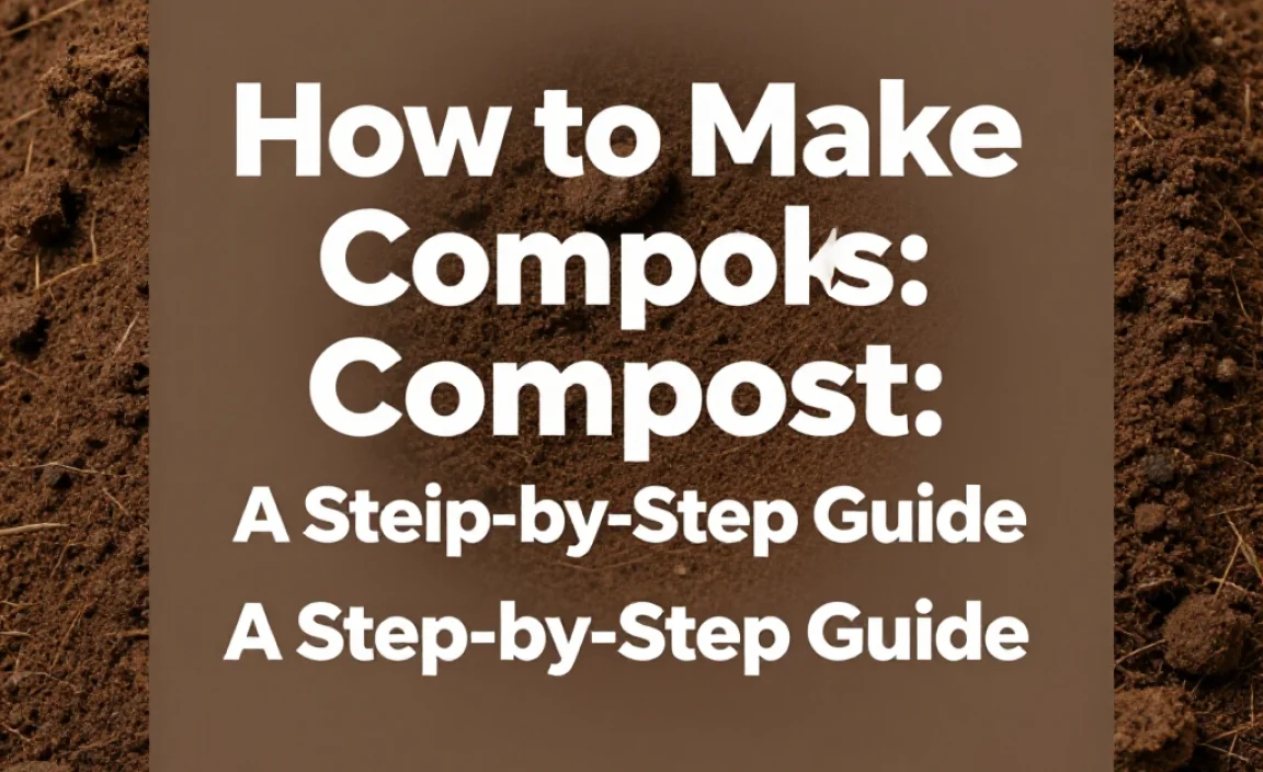 How to Make Compost: A Step-by-Step Guide