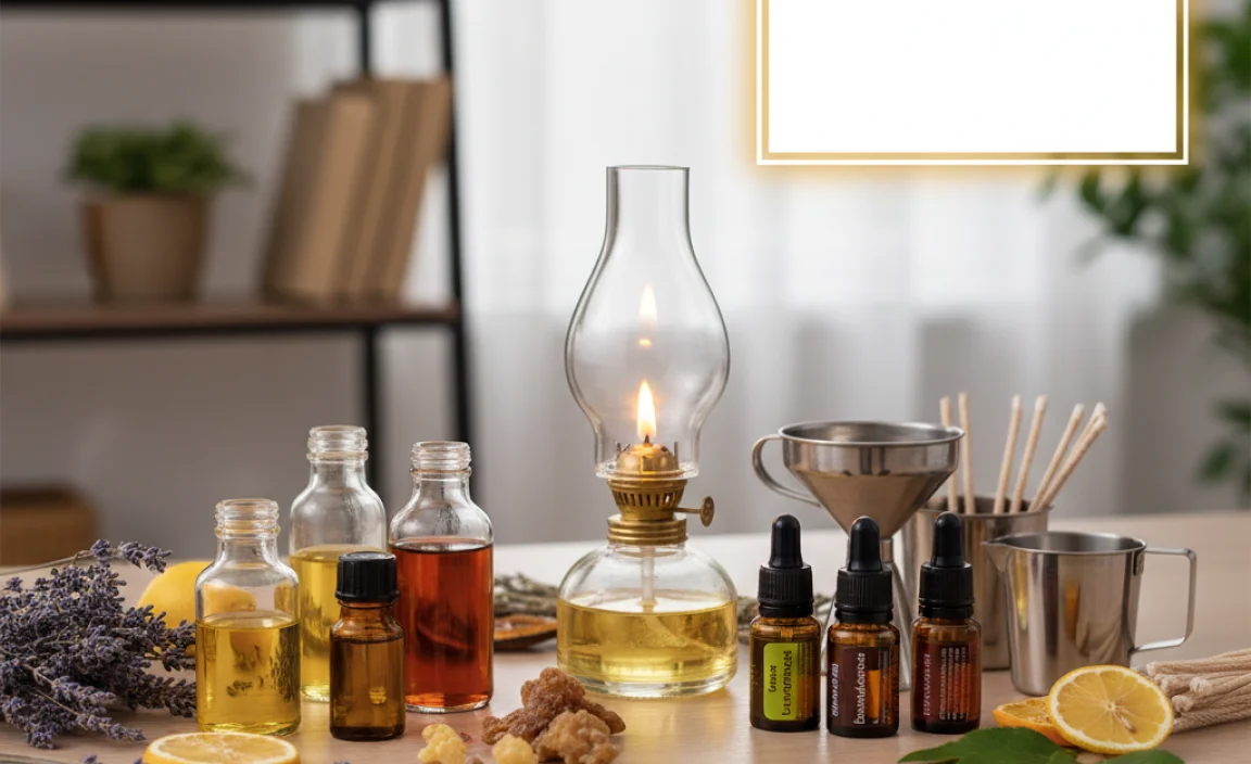 How to Make Your Own Oil for Oil Lamps