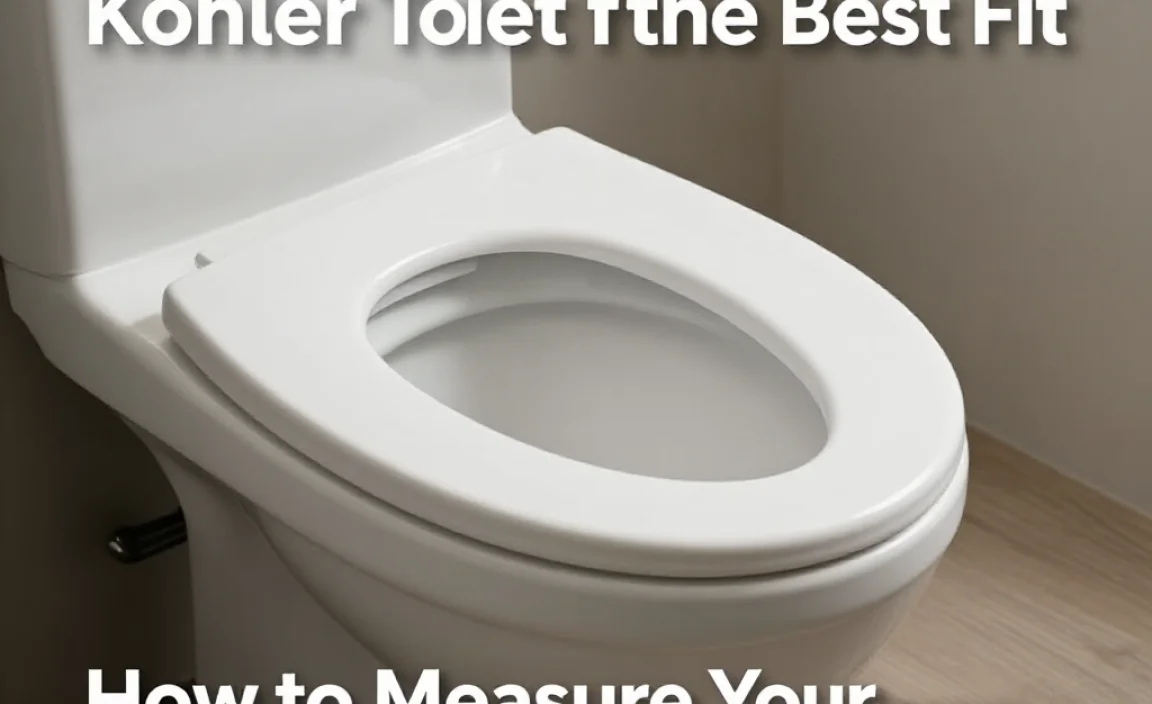 How to Measure Your Kohler Toilet for the Best Fit