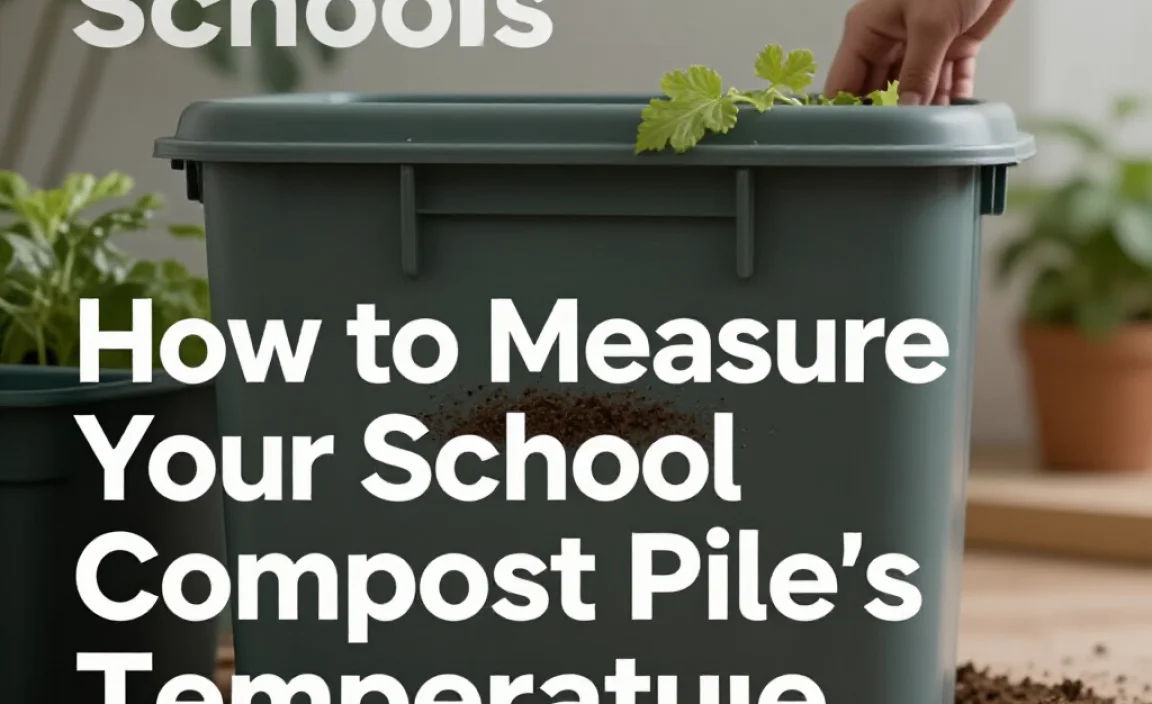 How to Measure Your School Compost Pile&rsquo;s Temperature