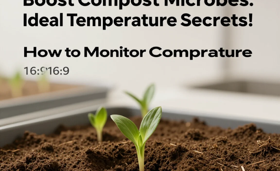 How to Monitor Compost Temperature