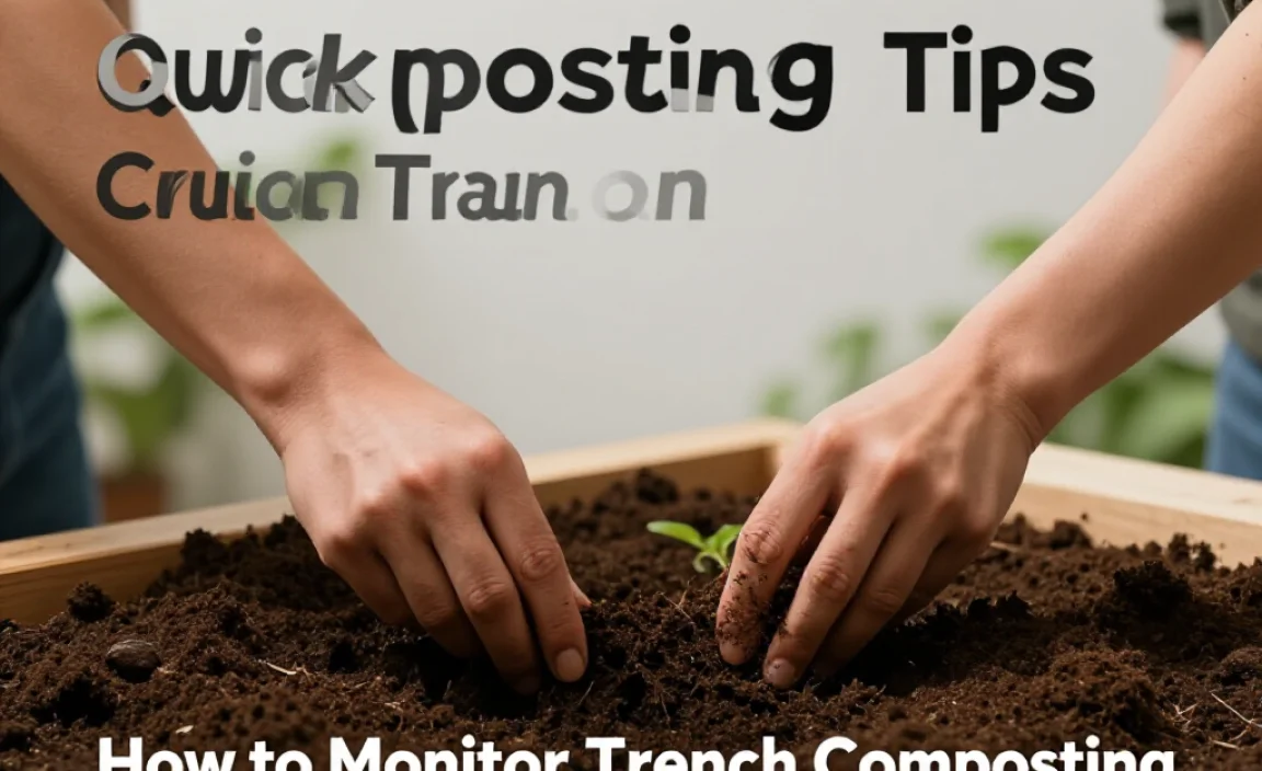 How to Monitor Trench Composting