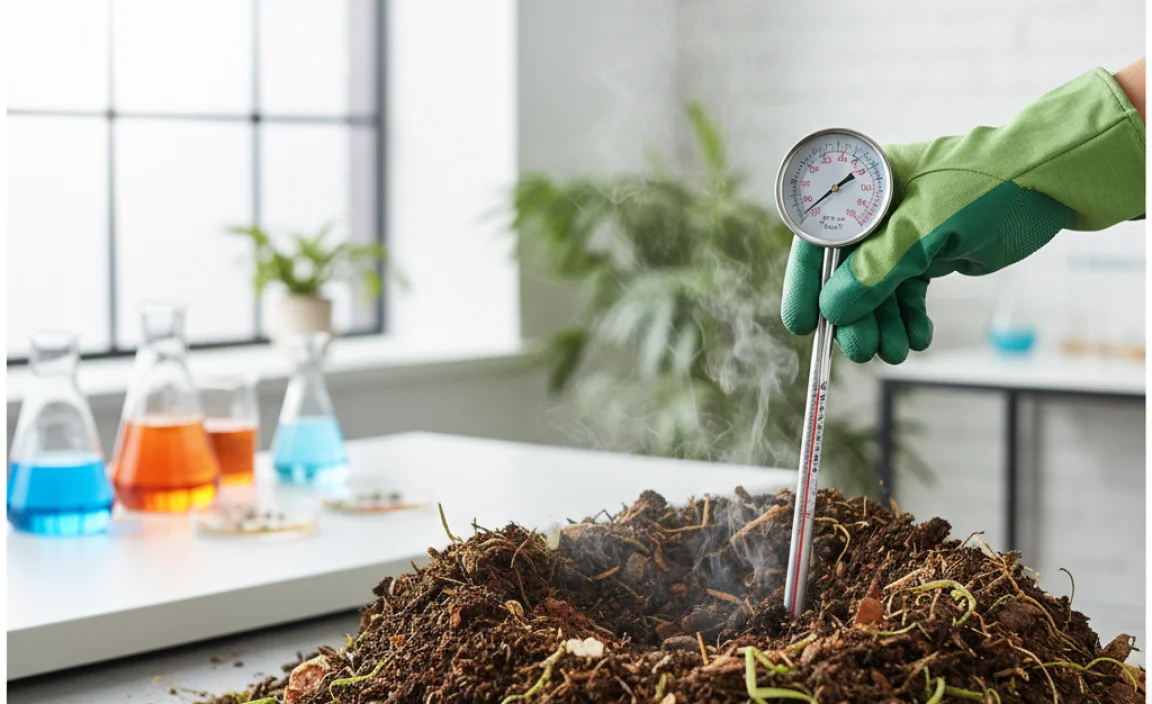 How to Monitor Your Compost Pile&rsquo;s Temperature