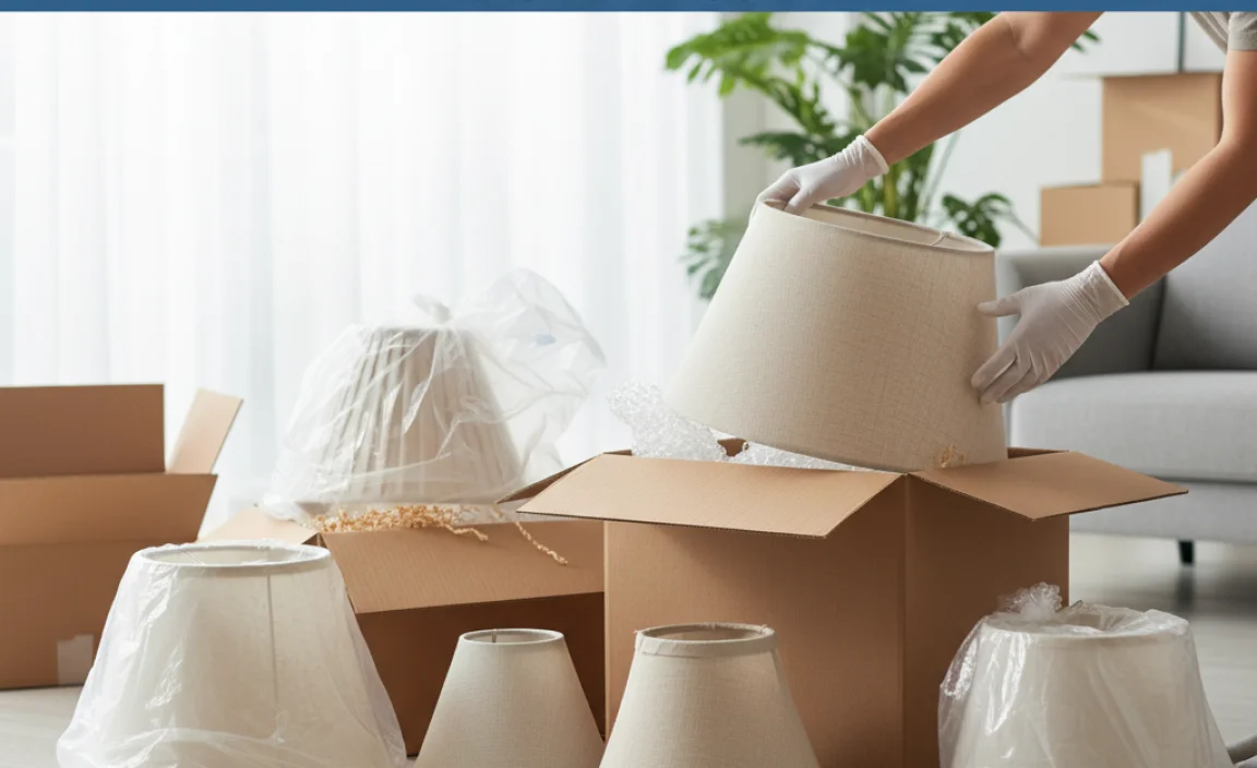 How To Pack Lampshades For Moving: A Complete Guide