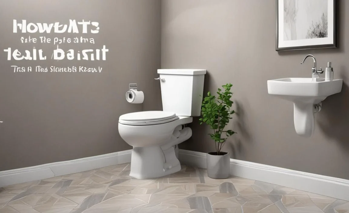 How to Paint Behind a Toilet: The Easy Secret!