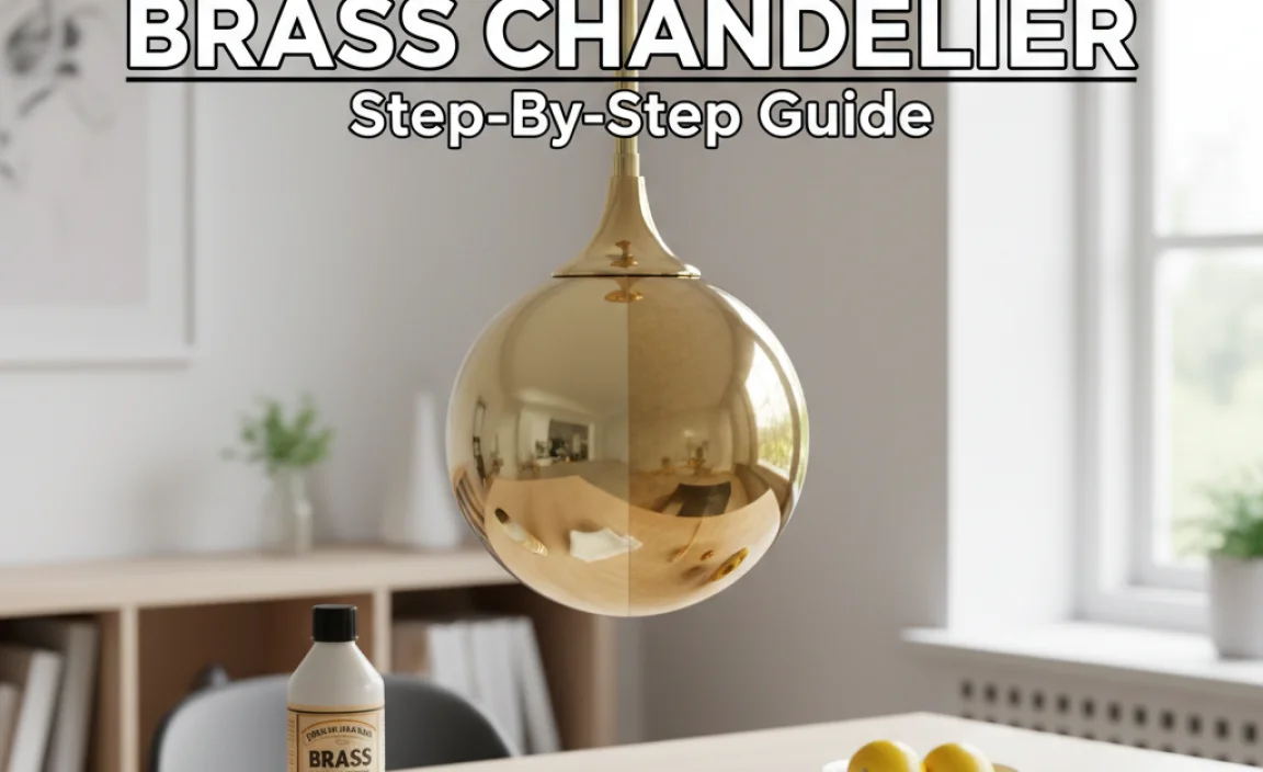 How To Polish Brass Chandelier: Step-By-Step Guide
