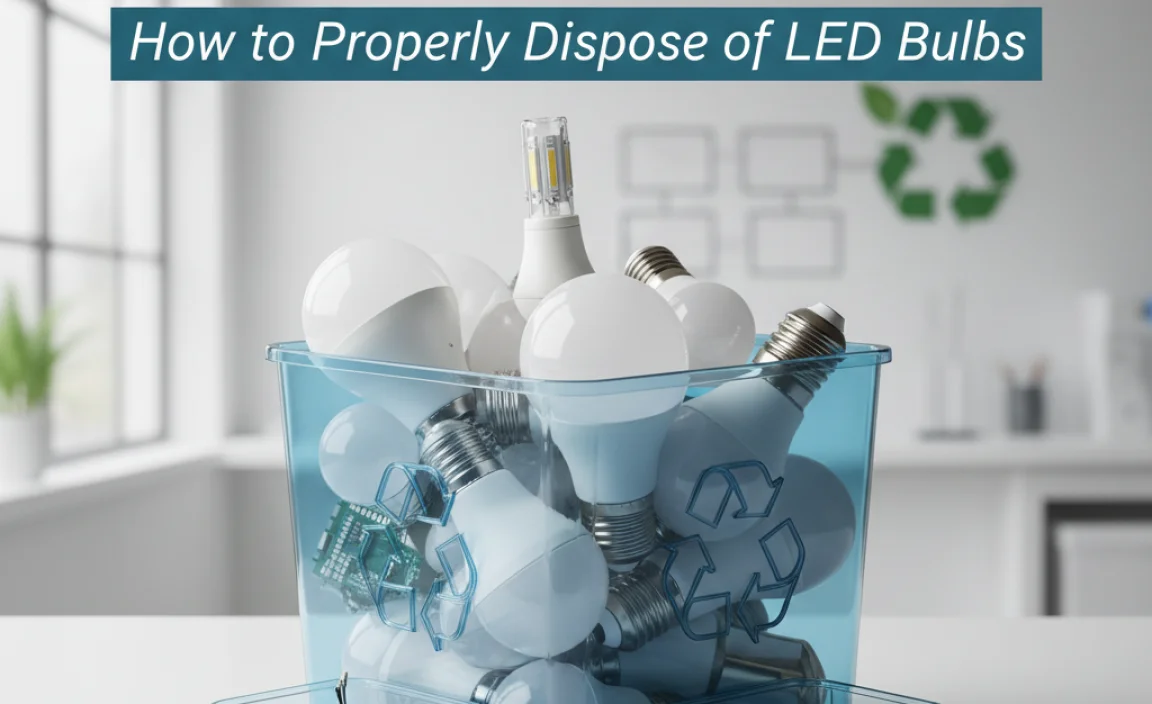 How to Properly Dispose of LED Bulbs