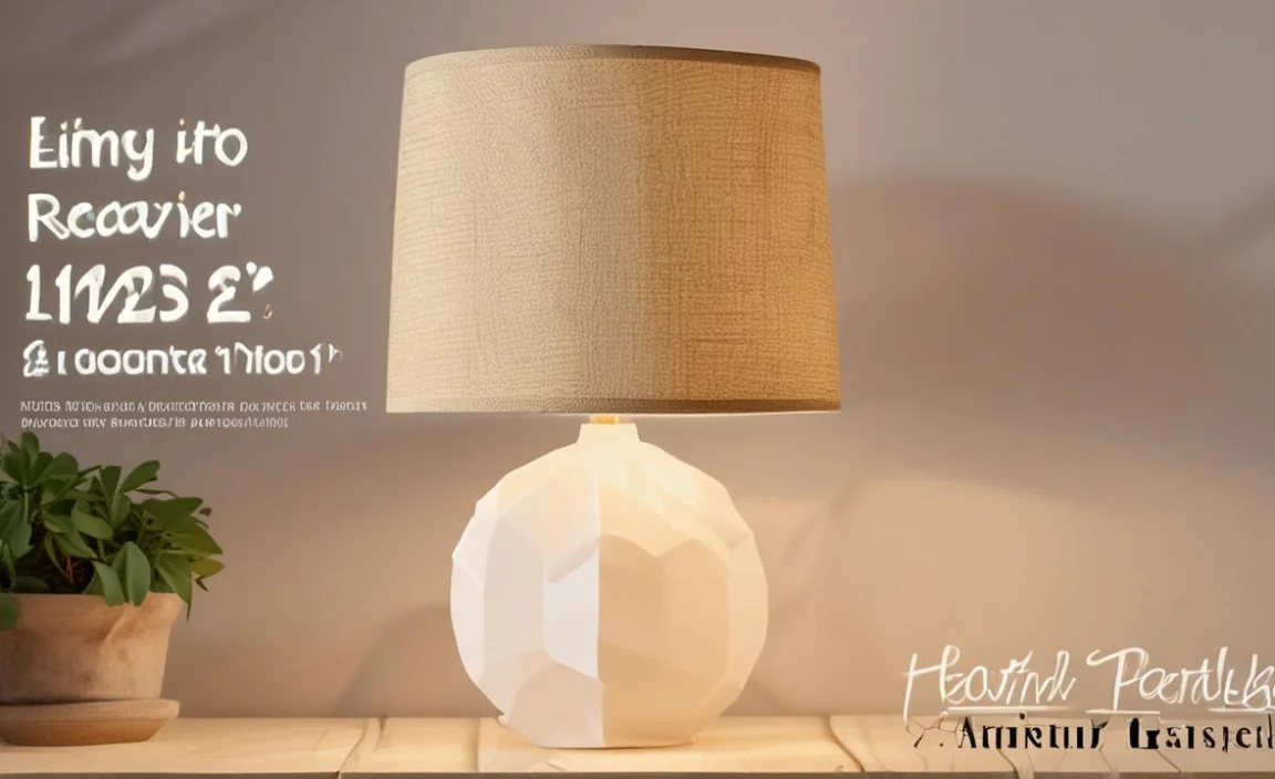 How To Recover Lamp Shade: A Diy Creative Guide!