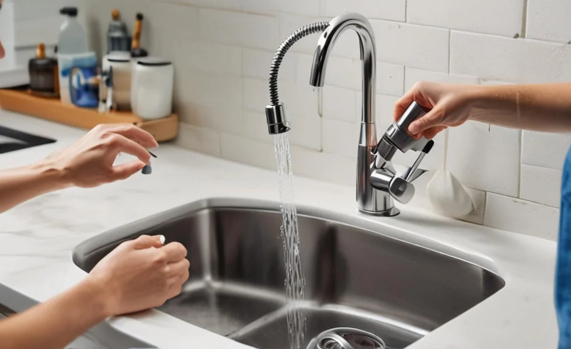 How to Remove Sink Sprayer Quick Connect: Easy Guide