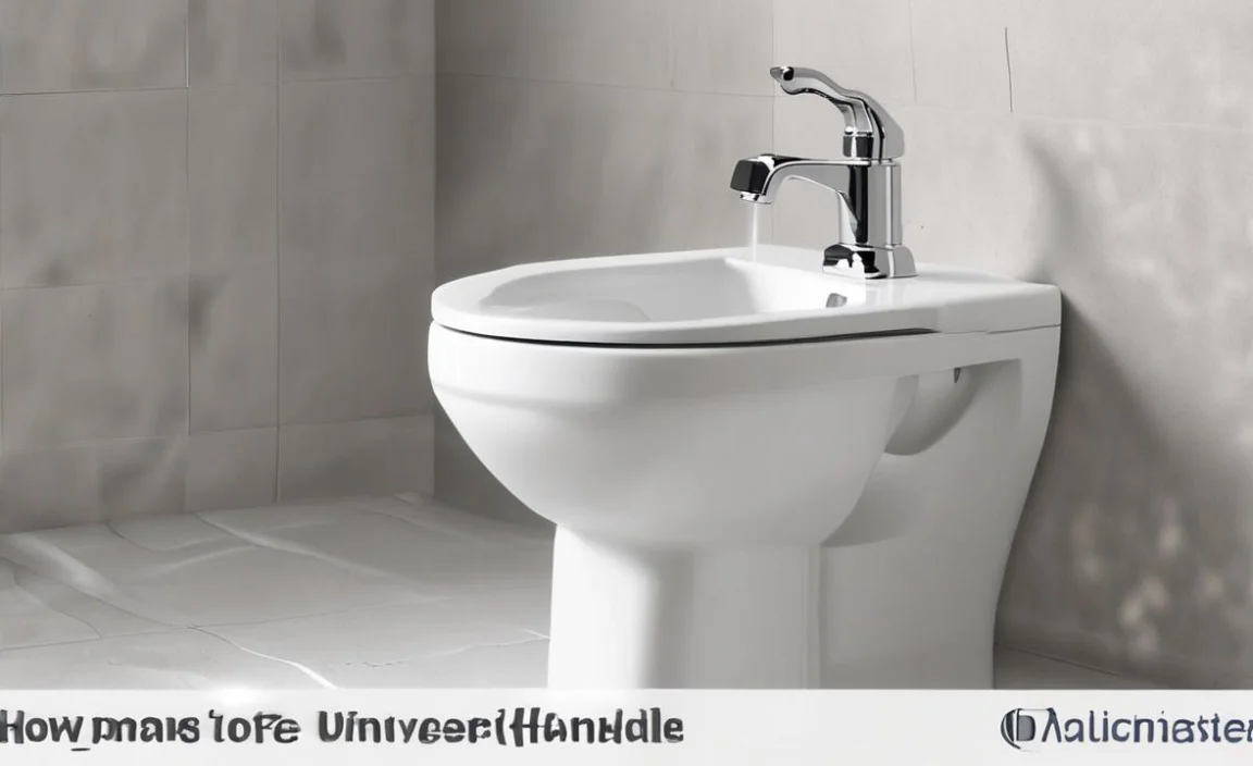 How to Replace Fluidmaster Universal Toilet Handle: Easy!