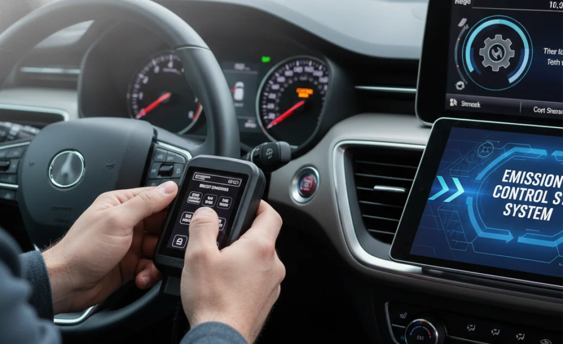 How to Reset the Emission Control System Warning Light