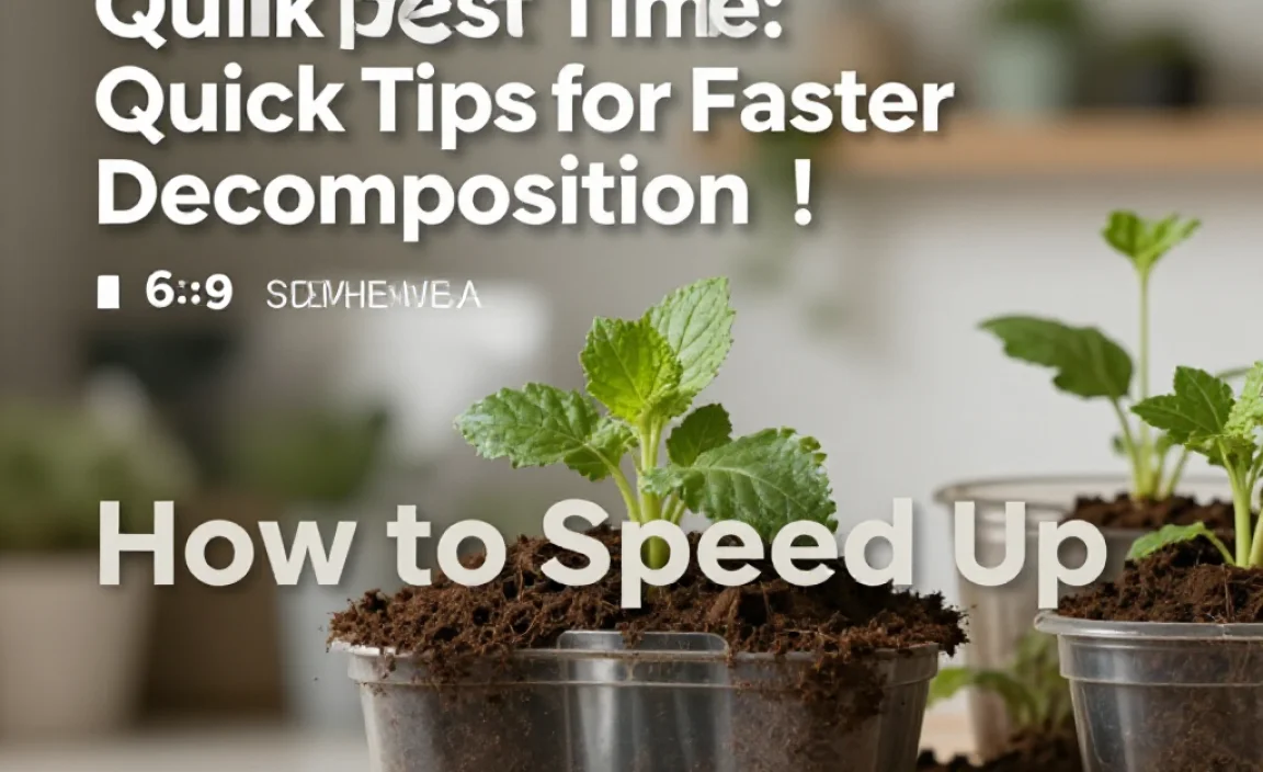 How to Speed Up Compost Time