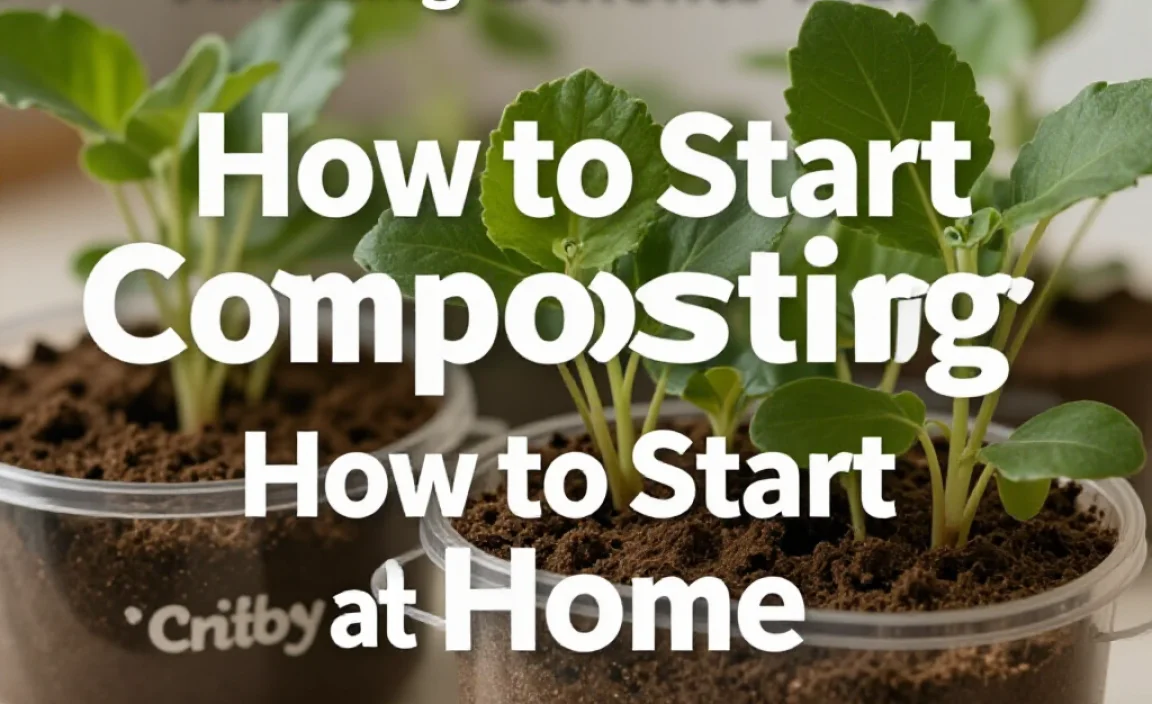 How to Start Composting at Home