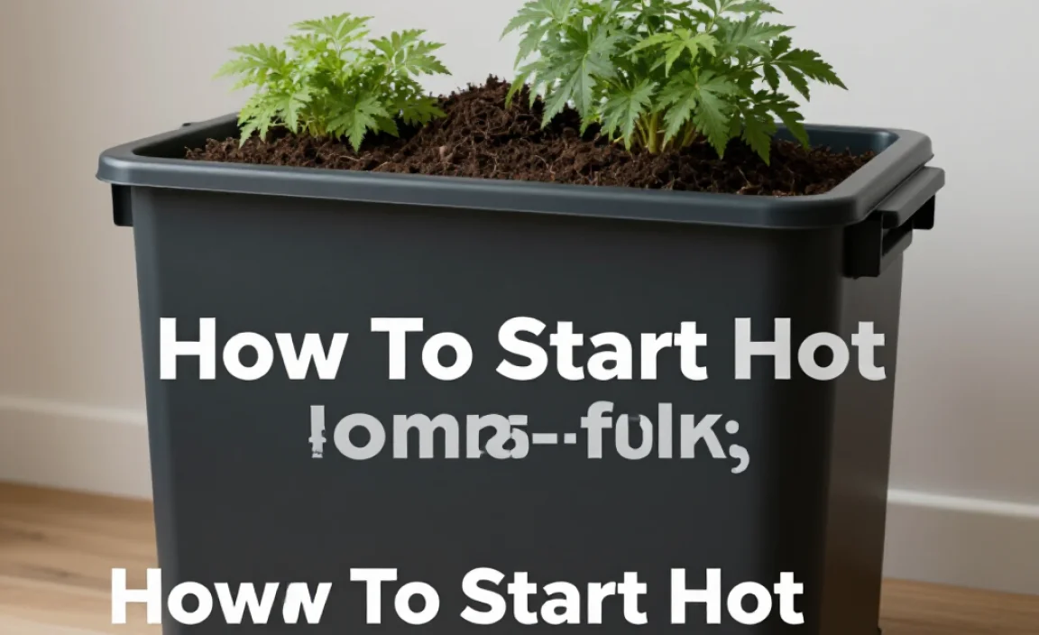 How To Start Hot Composting At Home