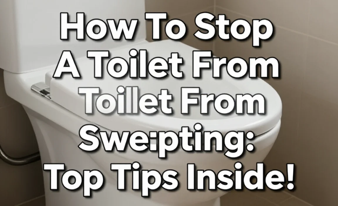 How To Stop A Toilet From Sweating: Top Tips Inside!