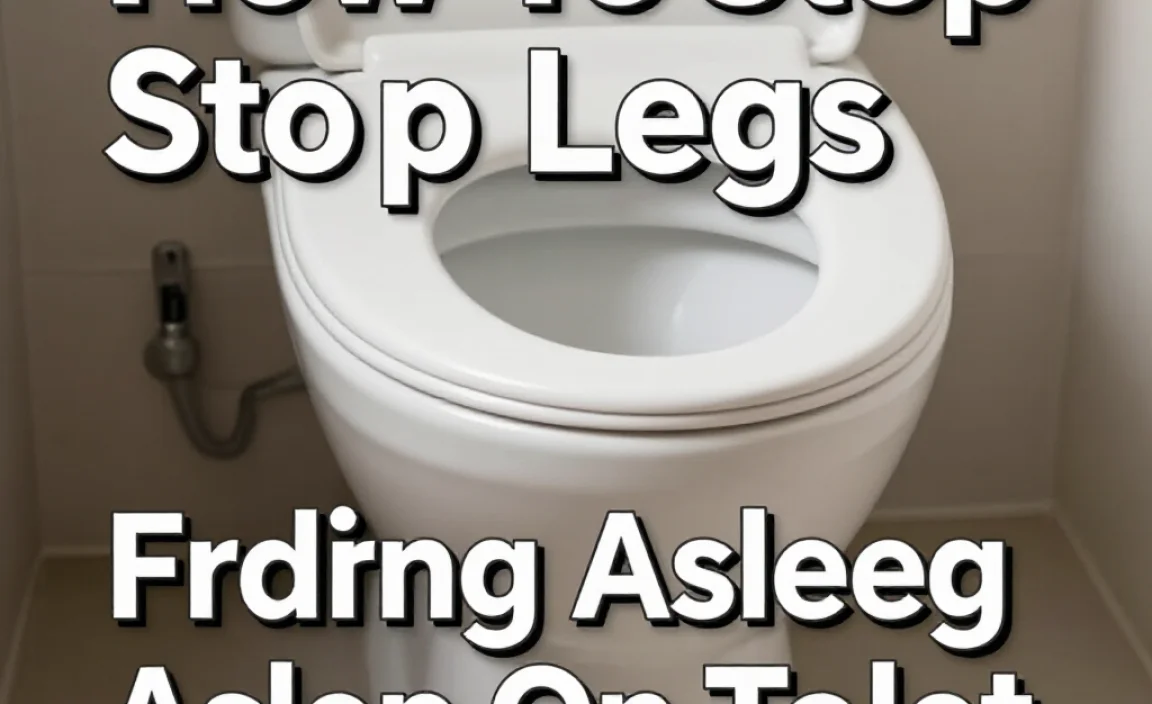 How To Stop Legs From Falling Asleep On Toilet