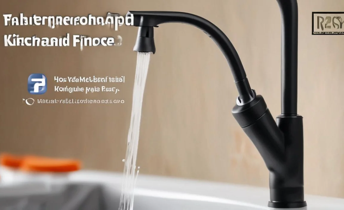 How to Take Apart Kohler Kitchen Faucet Spray Head – Easy!