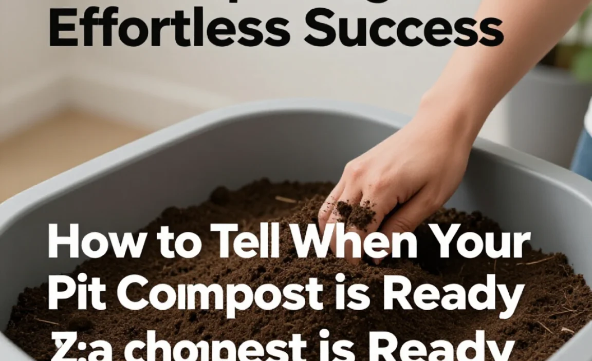 How to Tell When Your Pit Compost is Ready