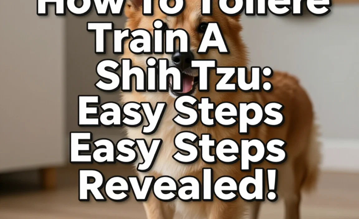 How To Toilet Train A Shih Tzu: Easy Steps Revealed!