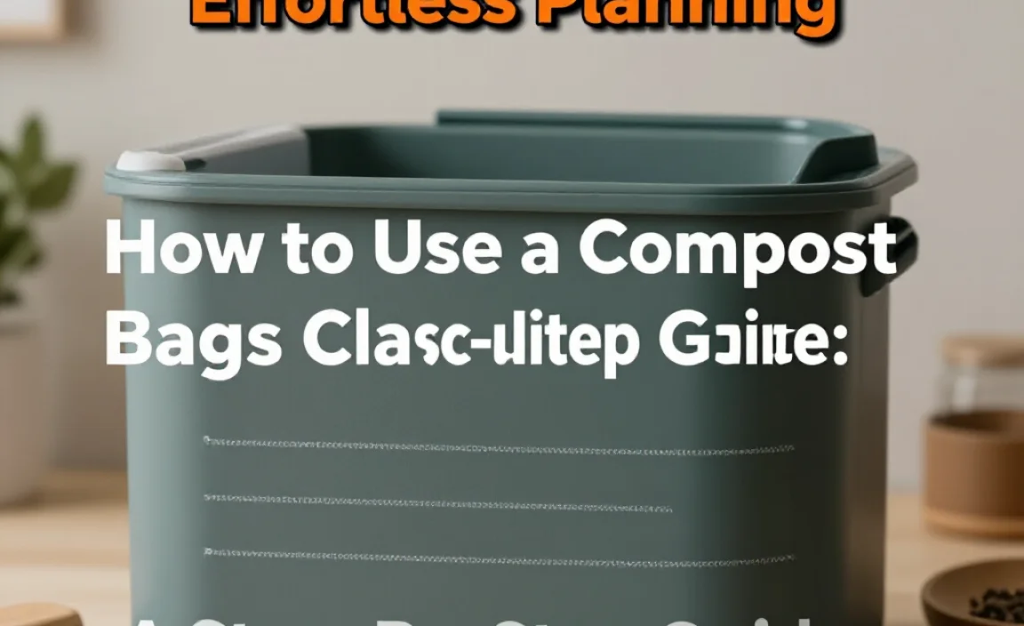 How to Use a Compost Bags Calculator: A Step-by-Step Guide