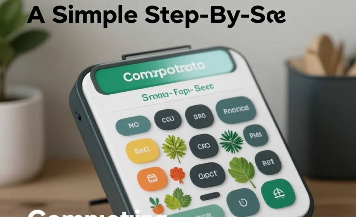 How to Use a Composting Calculator: A Simple Step-by-Step