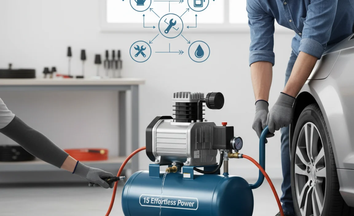 How to Use and Maintain Your 15 Gallon Air Compressor Safely